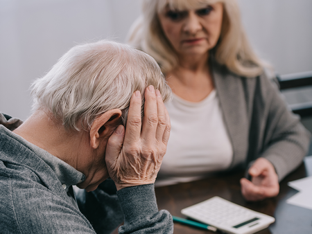 What are the signs of financial abuse in the elderly